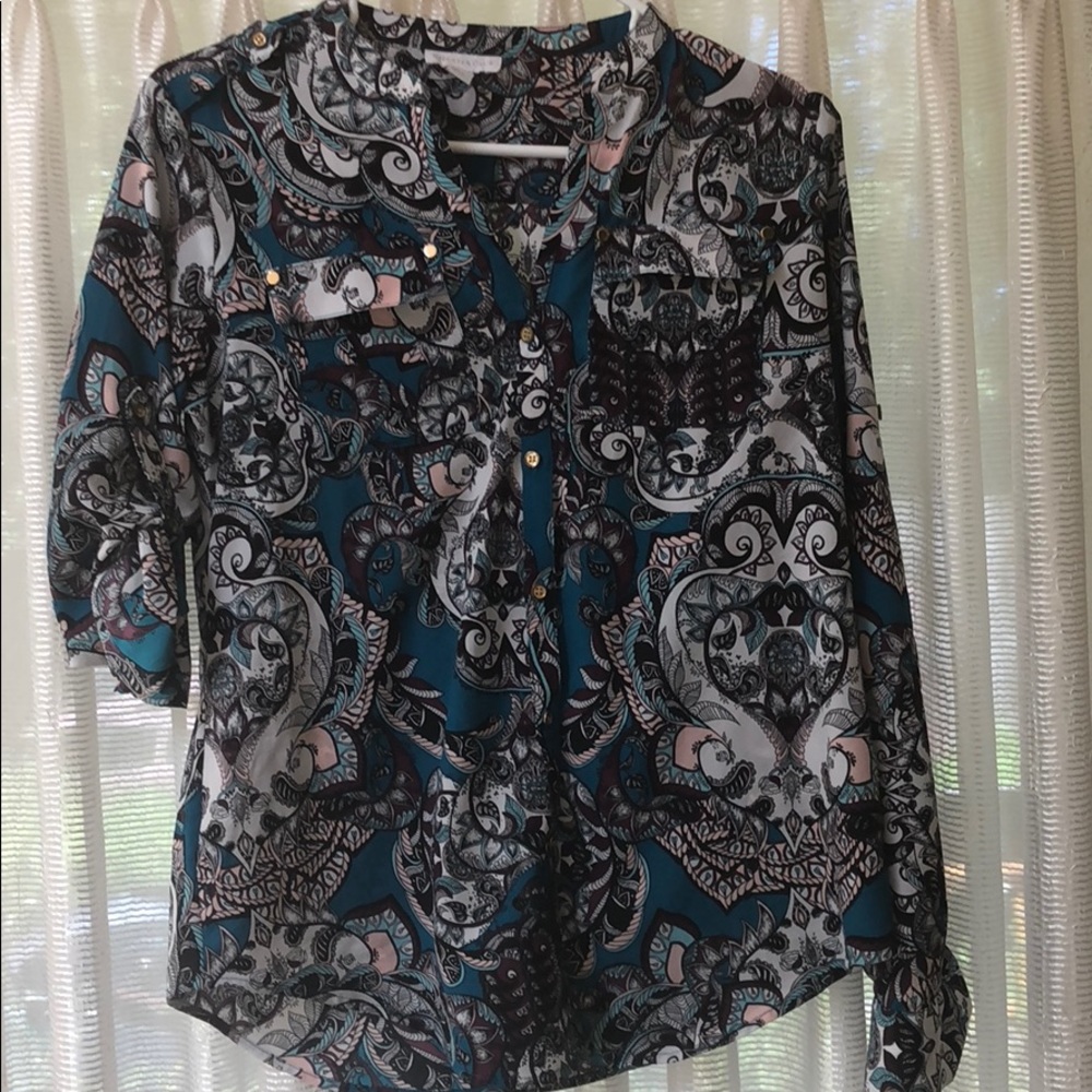 Charter Club Patterned Dress Shirt